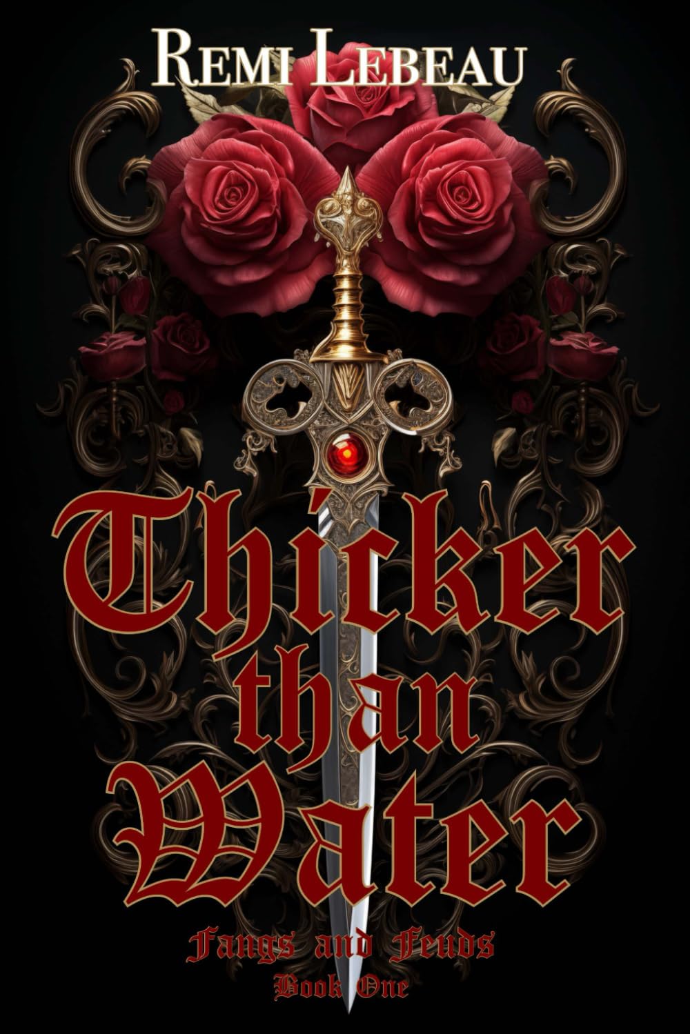 Thicker than Water: A Sapphic Vampire Mafia Romance (Fangs and Feuds)