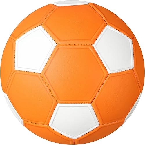 Miniatura 9 de Curve - Balón de fútbol tamaño 4, pelotas suaves para exteriores e interiores, pelota de fútbol tamaño 4 para niños y niñas