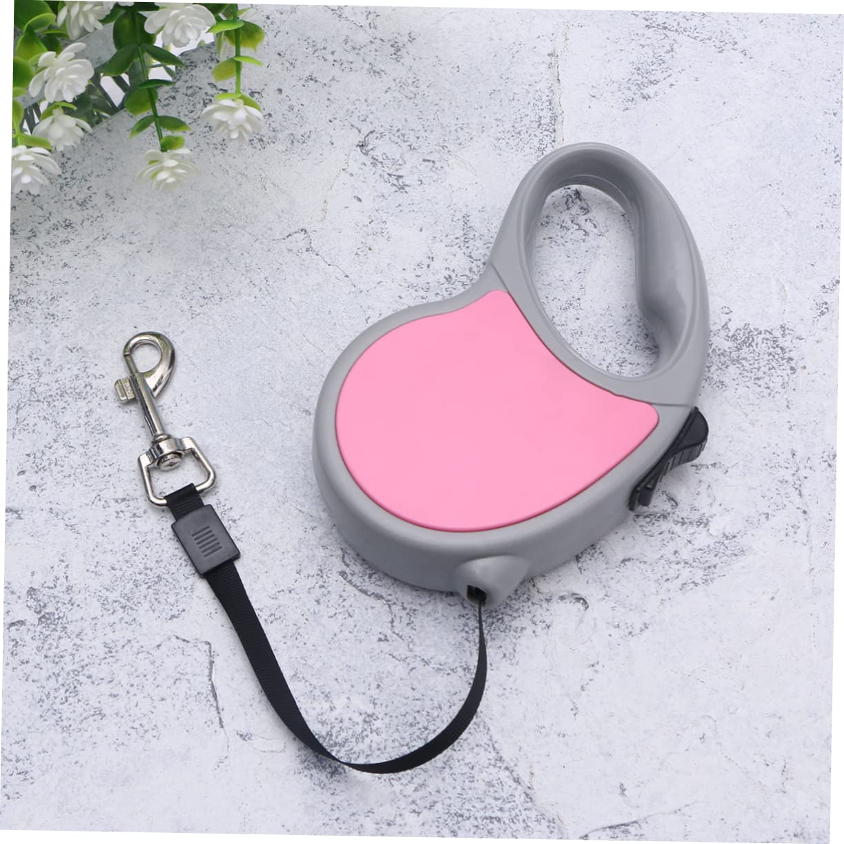LIOOBO Telescopic Traction Rope Retractable Dog Leash Dog Cable Lock Braking System for Puppy Cat