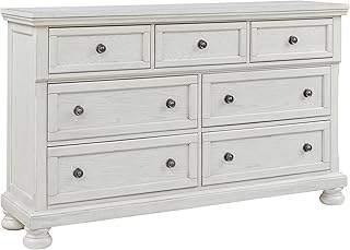 Signature Design by Ashley Robbinsdale Traditional 7 Drawer Dresser, Ant...