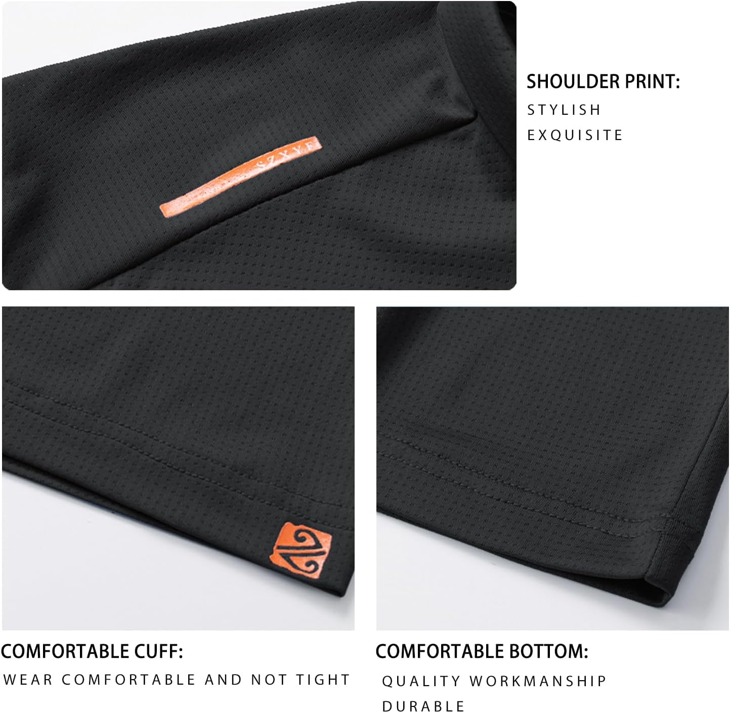 Men's Ice Silk T-Shirt Casual Outdoor Lightweight Quick Dry Golf Shirt Breathable Sports Short Sleeve