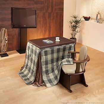 こたつ　一人用/座椅子 布団付き Amazon | 座椅子 こたつセット 一人用 [長方形 90×60cm] (こたつ本体+