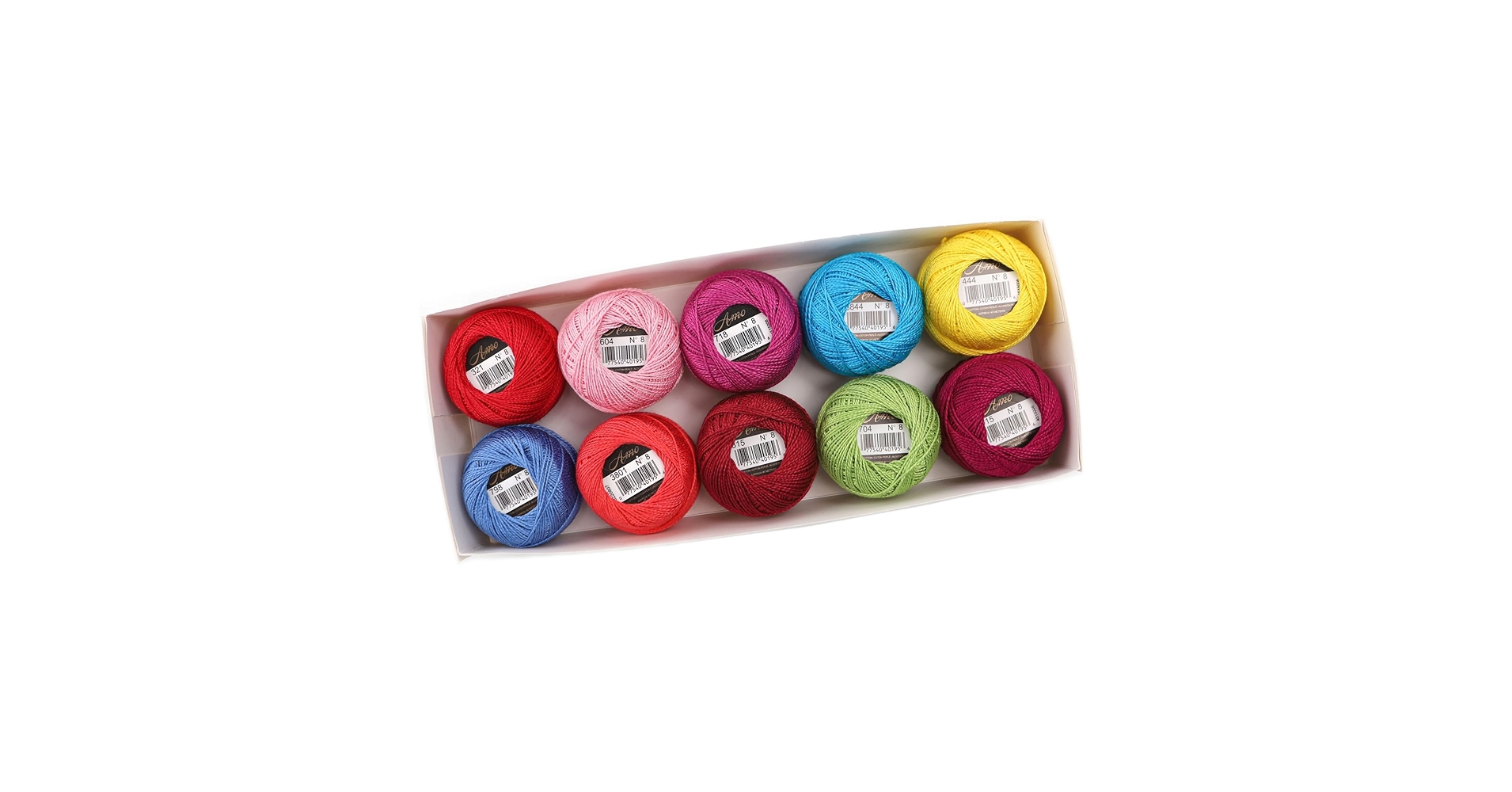 Amazon.com: Asmoothread Size #8 Pearl Cotton Crochet Thread