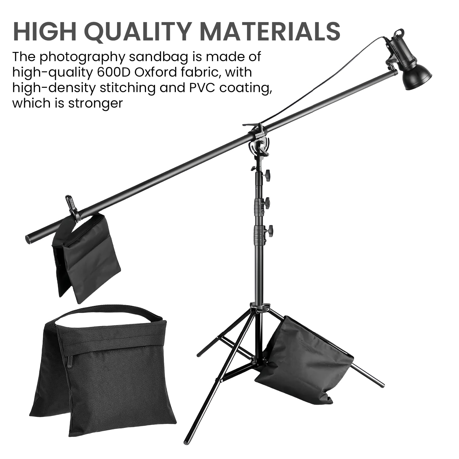 Lot 2 Sacs De Sable Photographie - Sacoches Lestage 6.8kg Pour Trépied Studio Photo