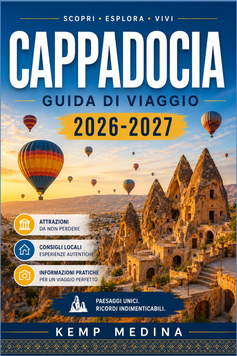 CAPPADOCIA GUIDA DI VIAGGIO 2026-2027: Consigli pratici per chi visita per la prima volta Göreme, Ürgüp e le antiche città sotterranee della Turchia centrale.