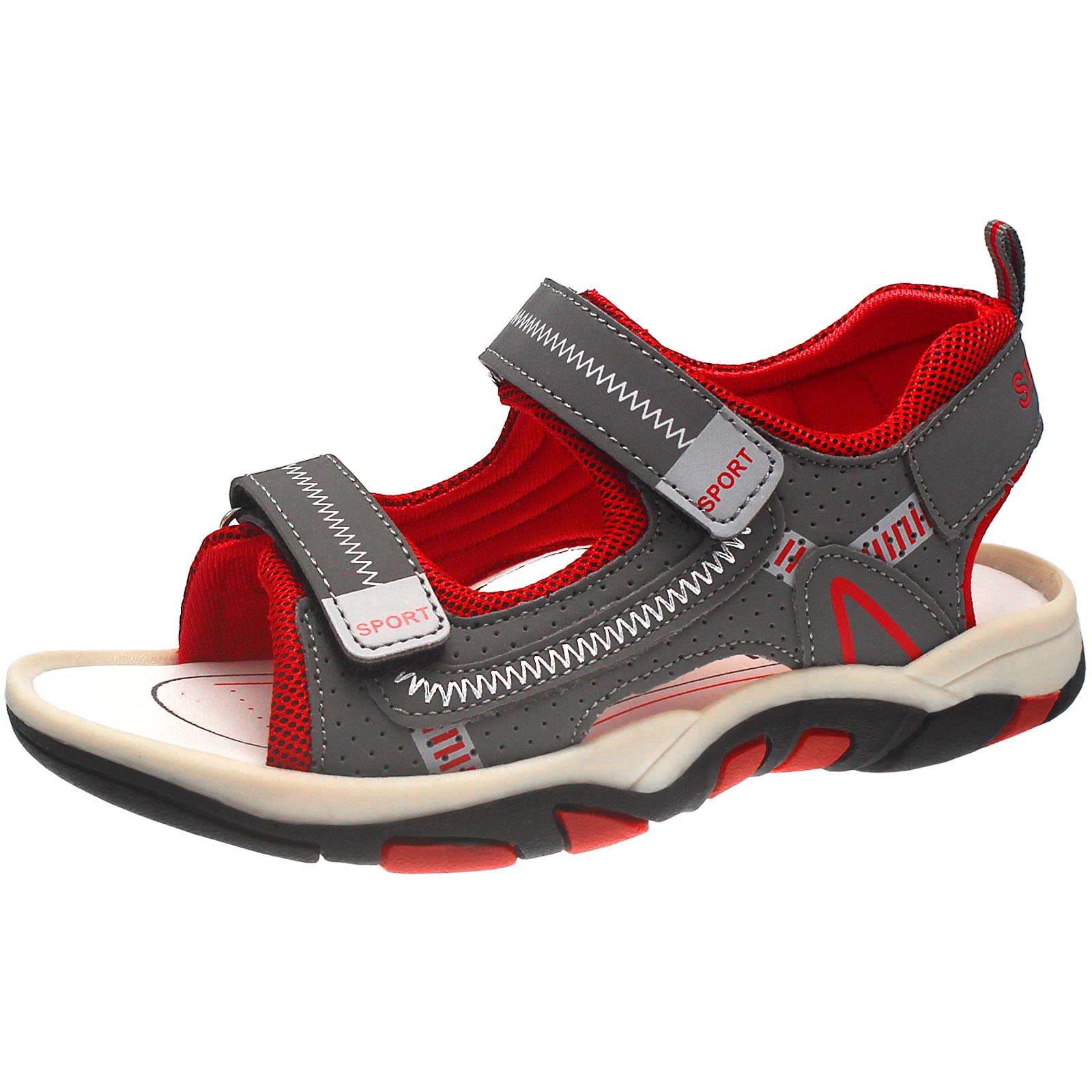 Sandales Bout Ouvert Garçon Sandales de Marche Été Chaussures de Plage Enfants(25-38 EU)