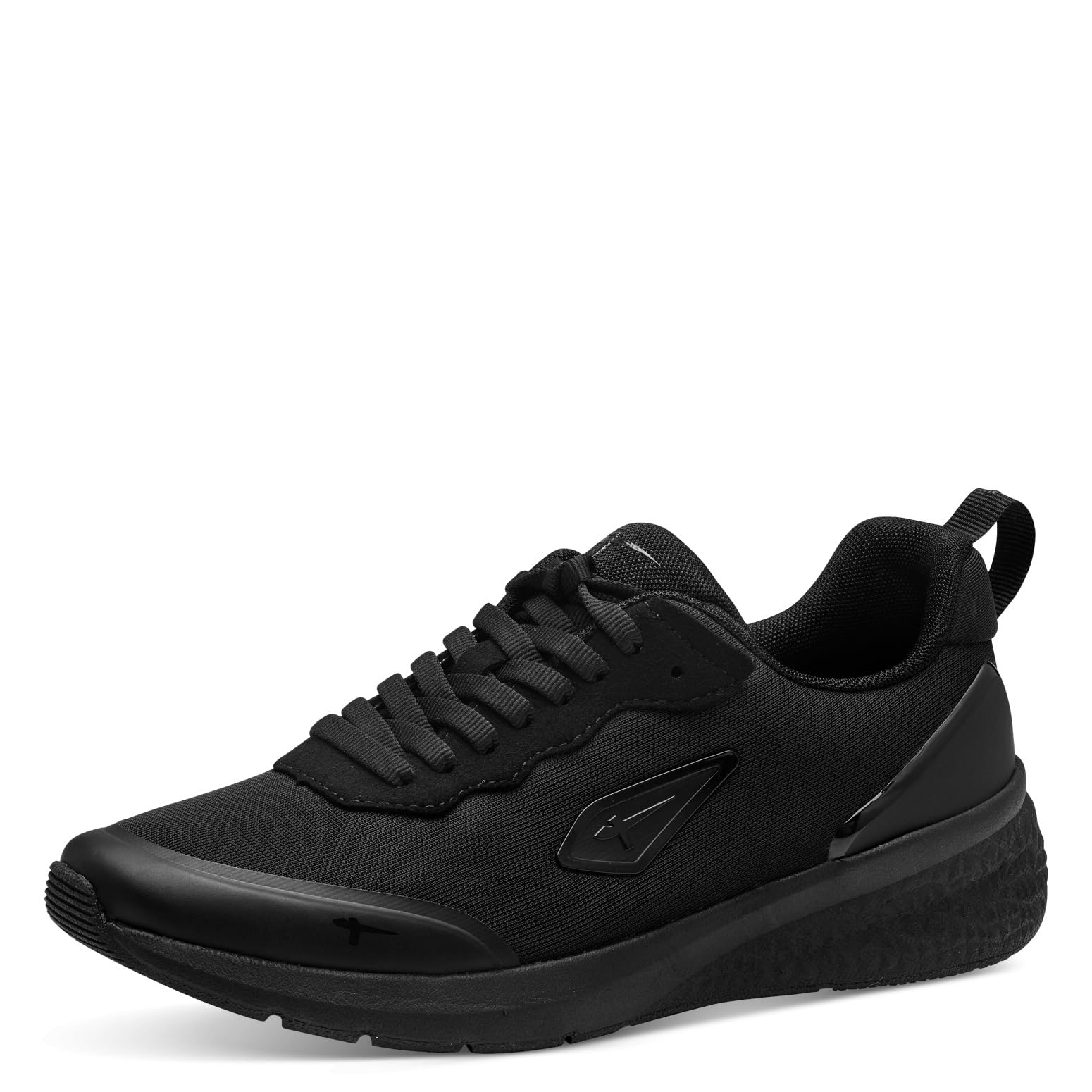 Tamaris Women's Low Vegan Trainers, Black, 4 UK