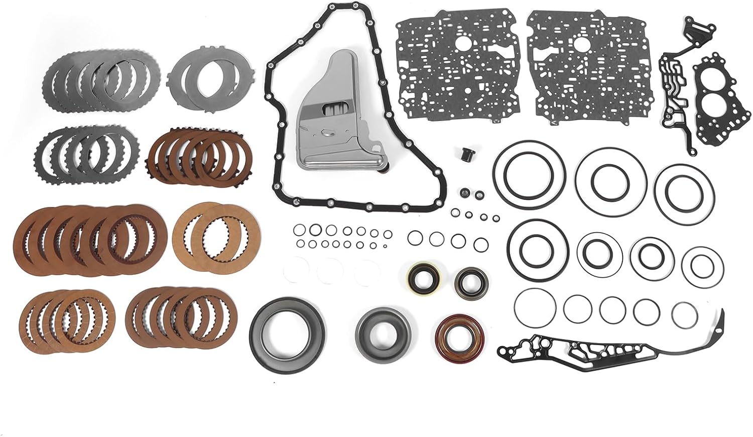 1set 4T65E Transmission Master Rebuild Kit Replacement for LaCrosse Terraza Regal Century Rendezvous Pontiac Chevy Oldsmobile Saturn Relay Transmission Overhaul Kit