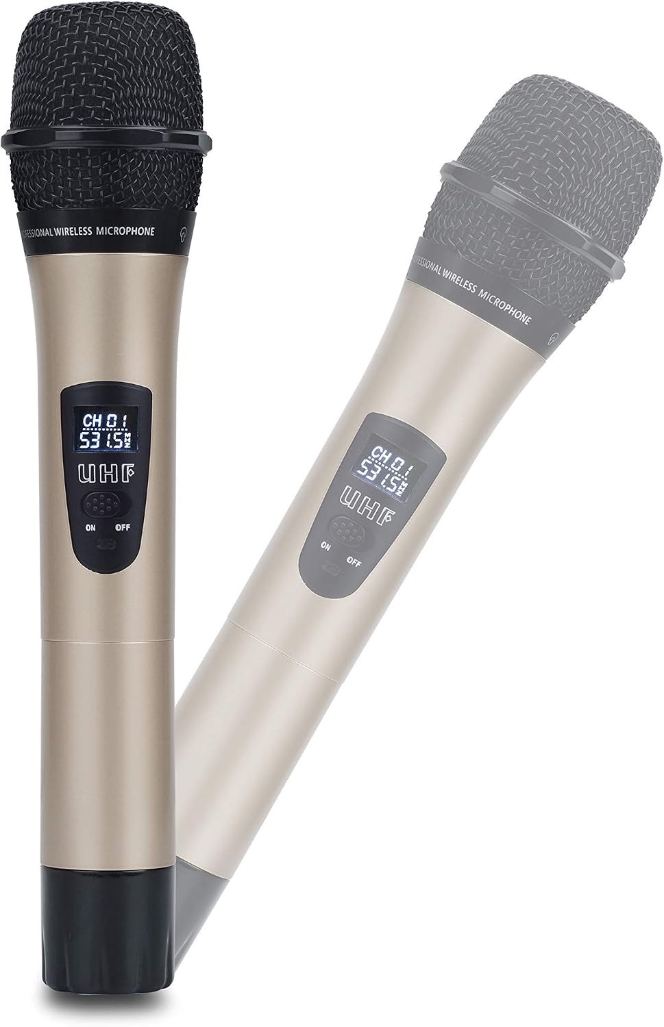 Limited Discount VTOP UHF-400 UHF 4 Channel Wireless Microphone System with Four Metal Handheld Microphone for Party/Wedding/Church/Conference/Speech 🔥 Crazy Deals VTOP UHF-400 UHF 4 Channel Wireless Microphone System with Four Metal Handheld Microphone for Party/Wedding/Church/Conference/Speech