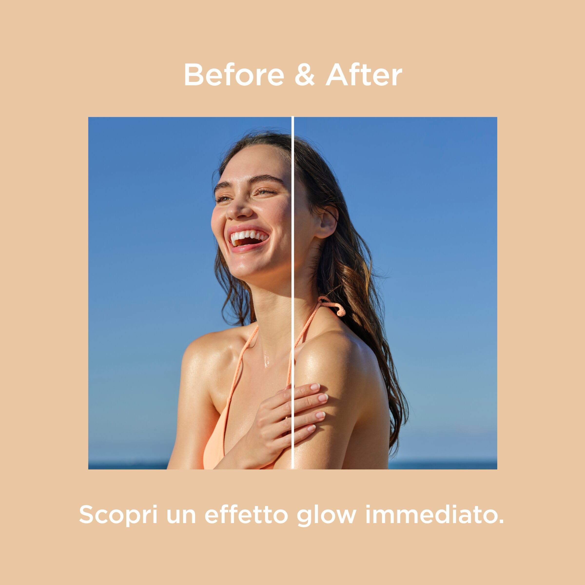 ISDIN Body GLOW SPF 30 (200ml) | Crema Solare Corpo Effetto Illuminante GLOW | Pelle più Luminosa e Visibilmente più Compatta