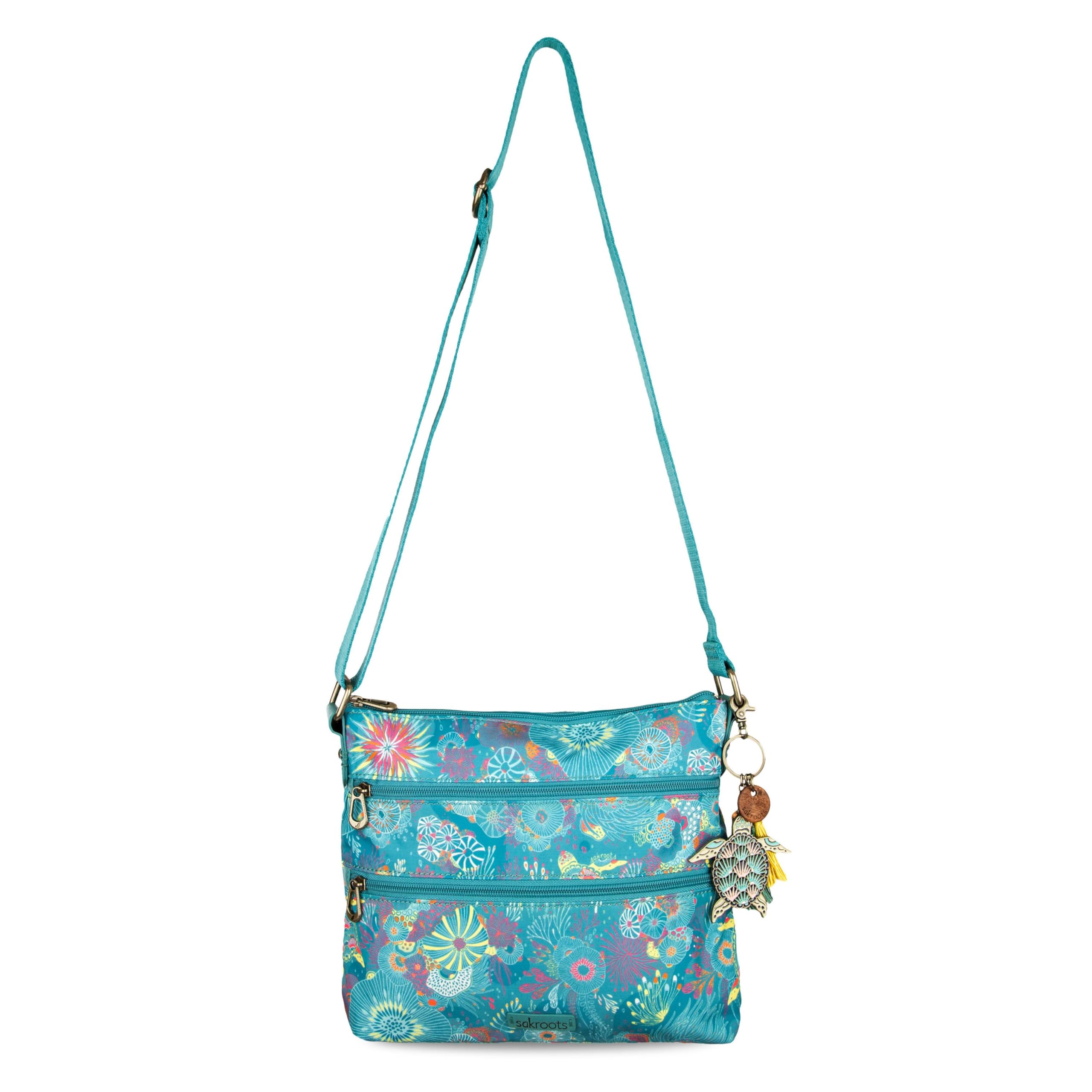 The Sak Basic Crossbody Purse - Cross Body Handbag For Everyday &amp; Travel - Zipper Closure &amp; Adjustable Strap