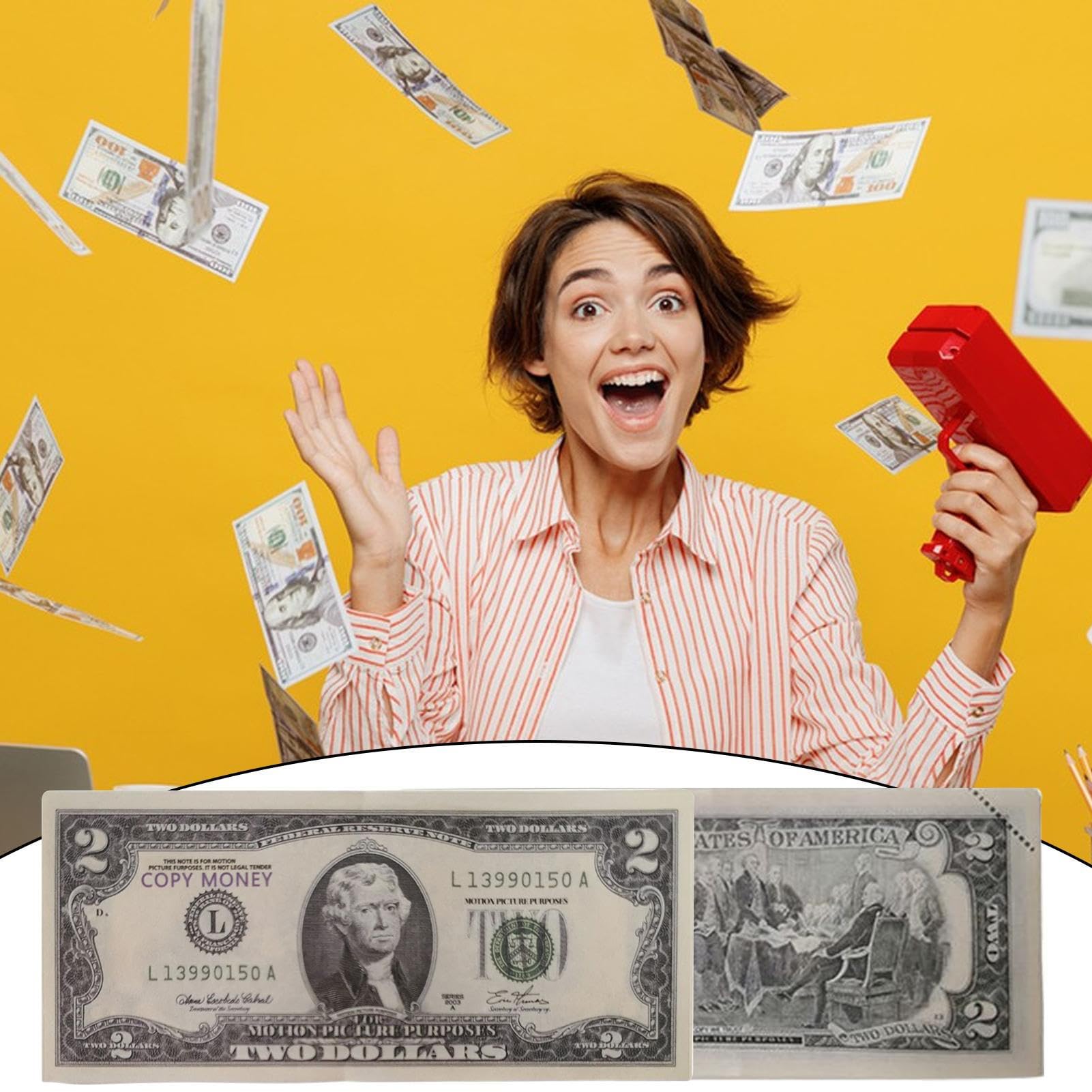 Faux billet Prop | Prop Film Dollars Faux - Argent Faux Jouets, Jeux de Rôle pour Toute La Famille