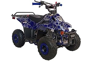 110CC Fully Automatic Kids ATV for Ages 8-14 Years Old - Spider Black