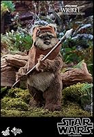 Vista 2 de Hot Toys Star Wars Episodio VI El regreso del Jedi Ewok Wicket Figura escala 1/6