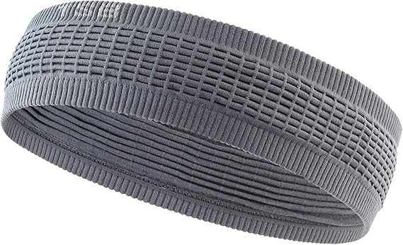 Amazon Co Jp Tsb ヘアバンド バンダナ スポーツ ヘッドバンド メンズ レディース 吸汗速乾 軽量薄型 2倍以上の伸縮性痛くない 汗止め サッカー テニス ランニング ヨガ 洗顔 運動 自転車 グレー スポーツ アウトドア