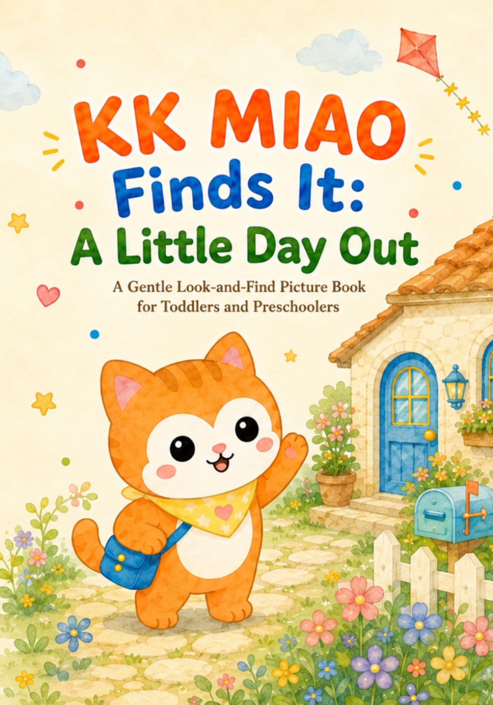 KK MIAO Finds It: A Little Day Out: A Gentle Look-and-Find Picture Book for Toddlers and Preschoolers: 2 (KK MIAO Books)