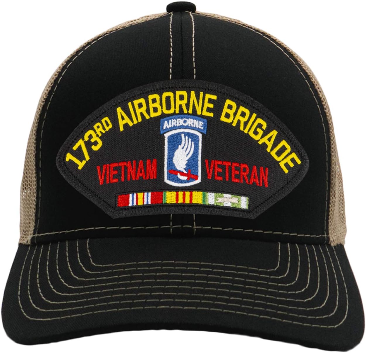 PATCHTOWN173rd Airborne - Vietnam Veteran Hat/Ballcap Adjustable One Size Fits Most