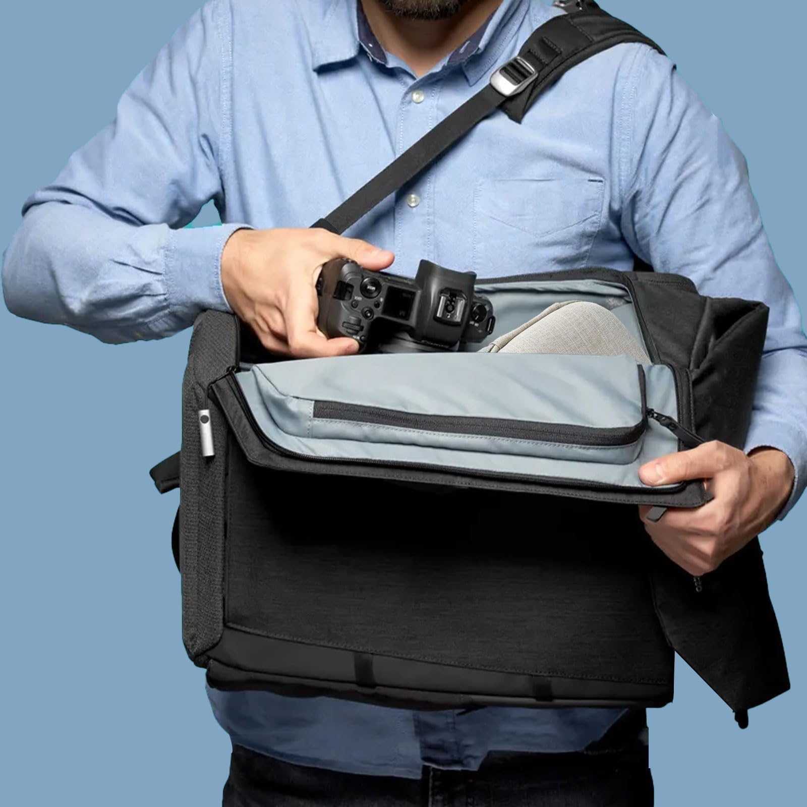 Borsa Filtro per Obiettivi della Fotocamera DSLR, Custodia Protettiva Impermeabile e Antiurto per 8 Filtri Circolari fino a 95 mm di Diametro