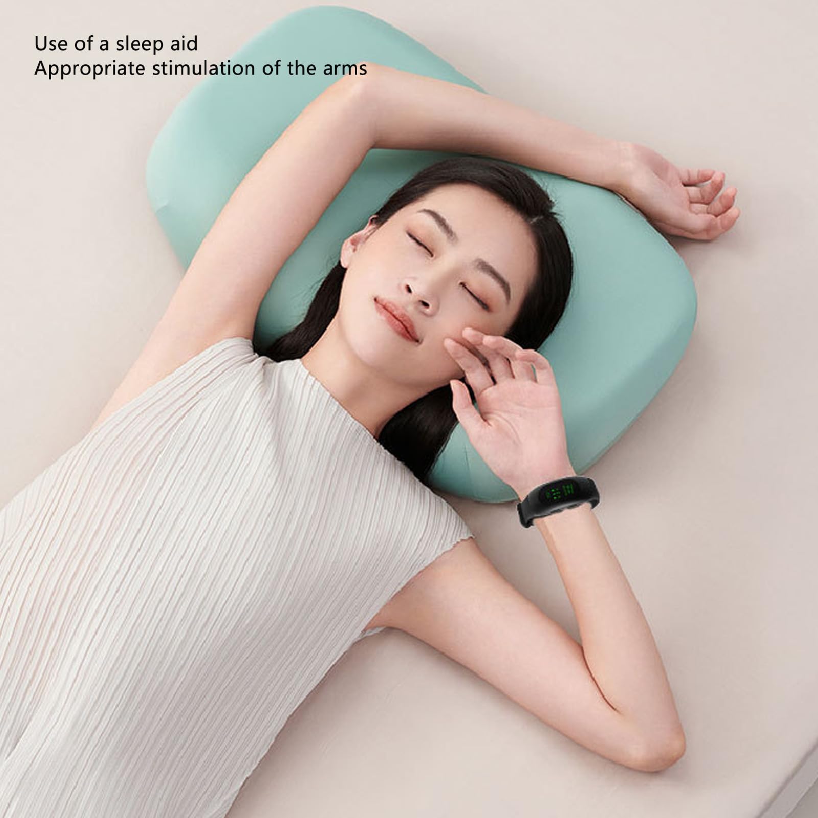 Machine D'aide Au Sommeil Pour Adultes, Aide au sommeil bracelet montre dispositif soulagement de l'anxiété 3 Modes 6 force microcourant aide au sommeil Machine Pour Adultes Soulager le Stress