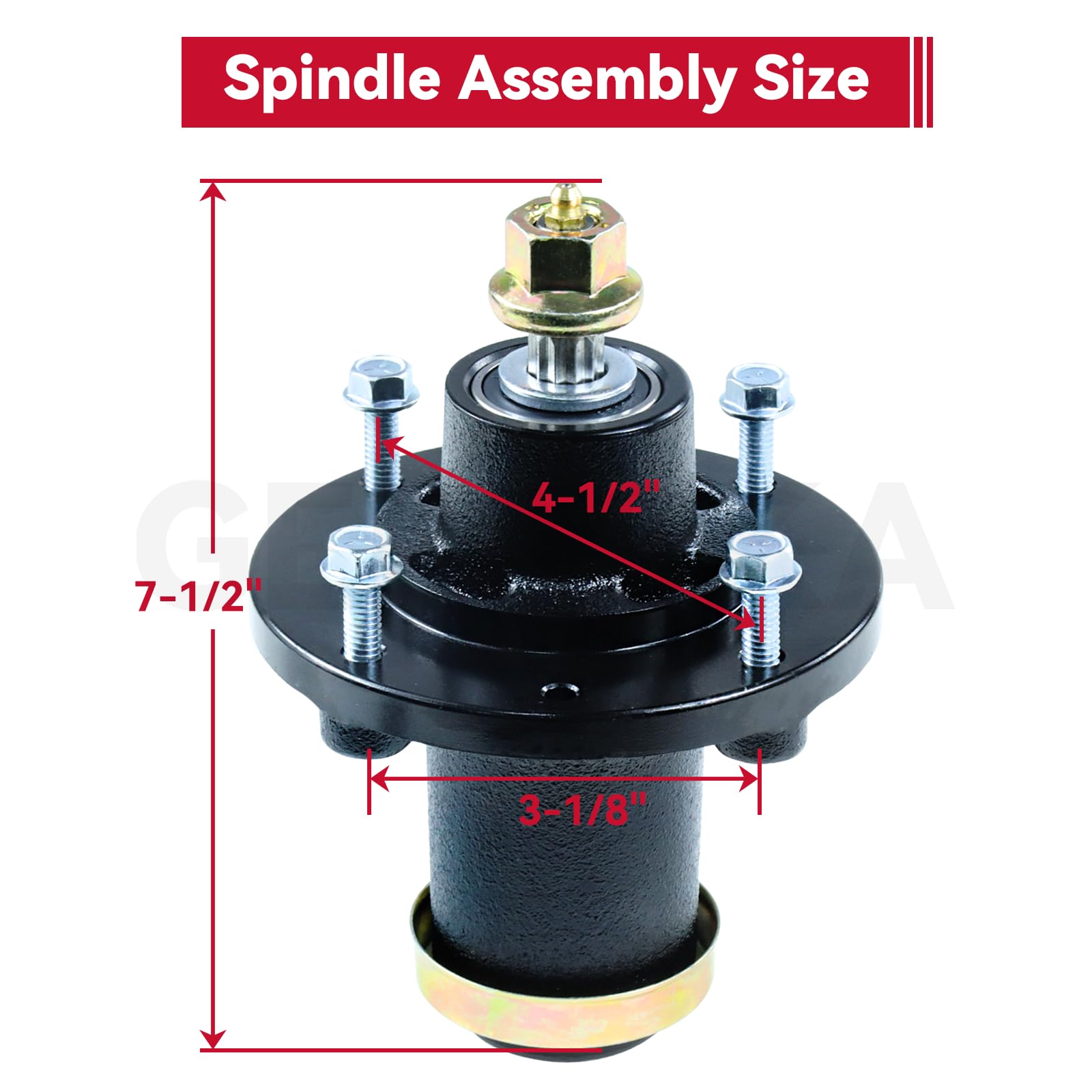 Amazon.com : GELASKA 539131898 Spindle Assembly Replaces Husqvarna