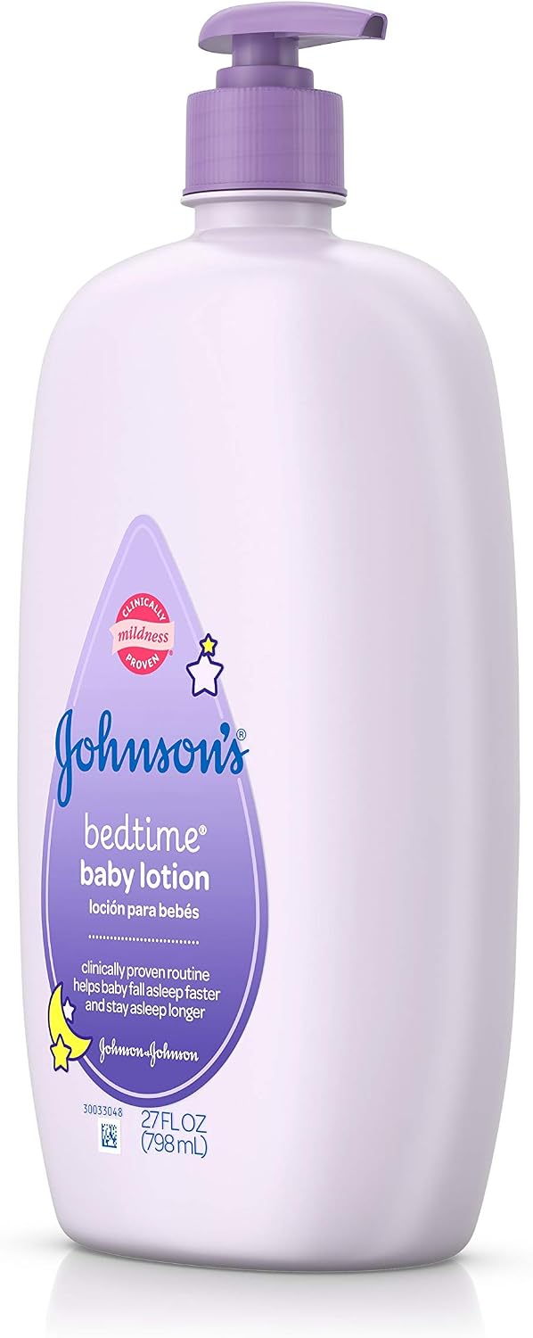 Johnson's Bedtime Hypoallergenic Lotion, 27 Fl. Oz.