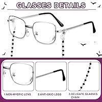 Vista 3 de Berlune 7 piezas de disfraz de anciana para el día de escuela, disfraz de vieja abuela para niños y mujeres, chal impreso, peluca de abuelita