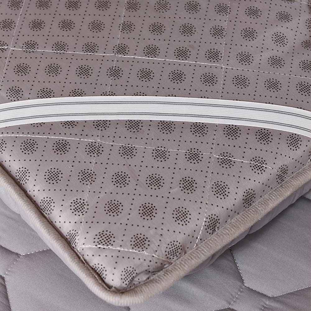Gris,80x190cm, Colchones Plegables Y Portátiles De Cama Enrollada para Colchones De Suelo Futun De Estilo Japonés, Adecuados para Huéspedes De Colchones