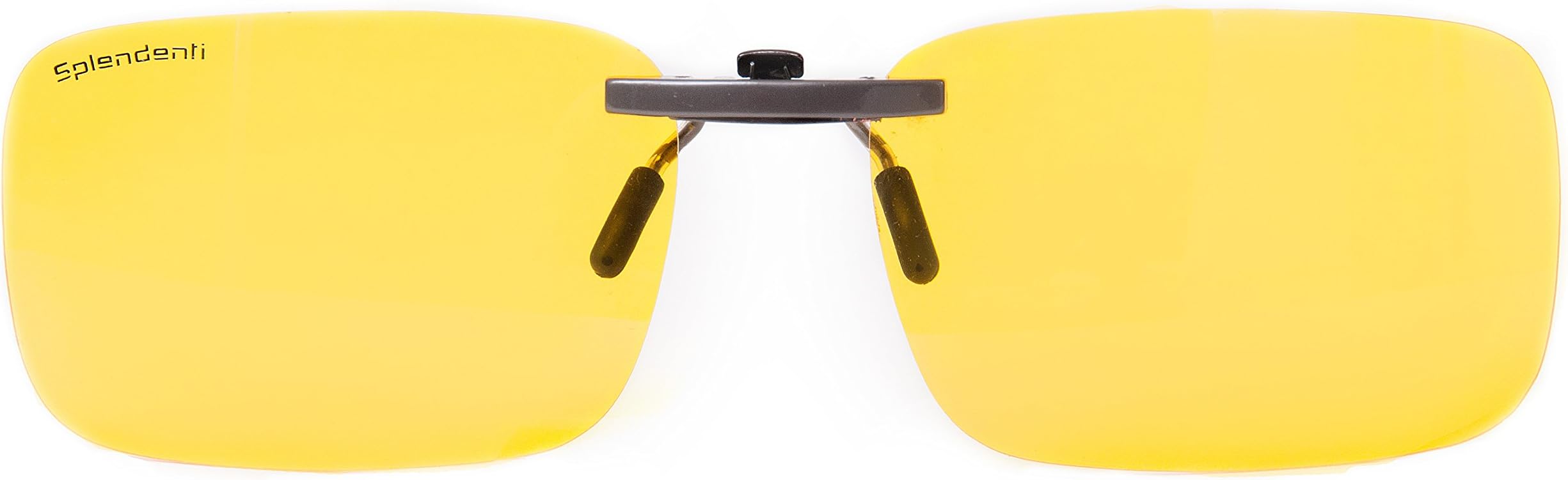 Computer Eyeglass Clips - Blue Light, UV & Digital Eyestrain Protection - Unisex - Yellow 97"