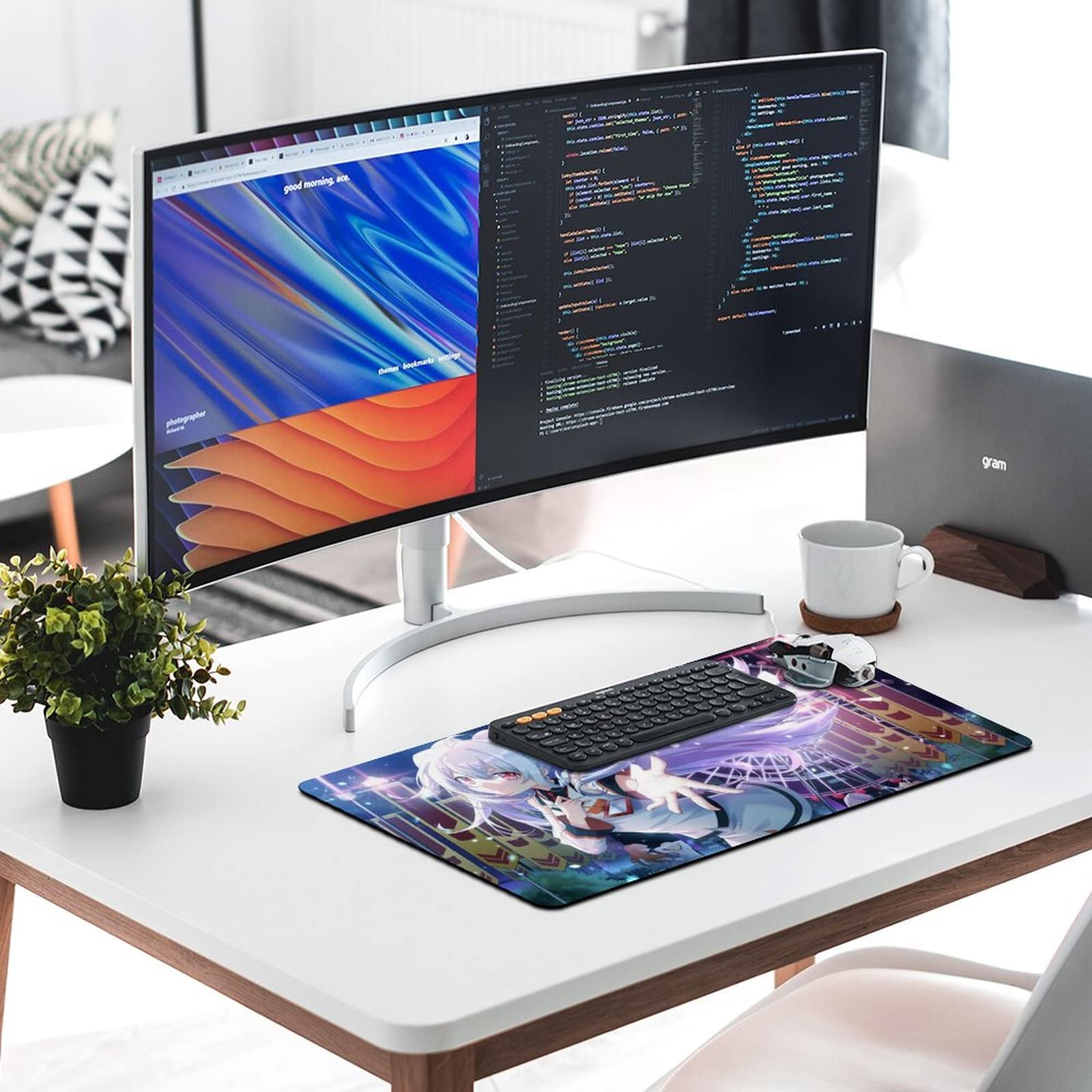 Amazon.co.jp：マウスパッド 大型 可愛い アニメ柄