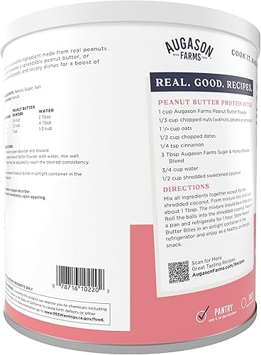 Miniatura 3 de Augason Farms - Mantequilla de maní en polvo de 2 libras N 10