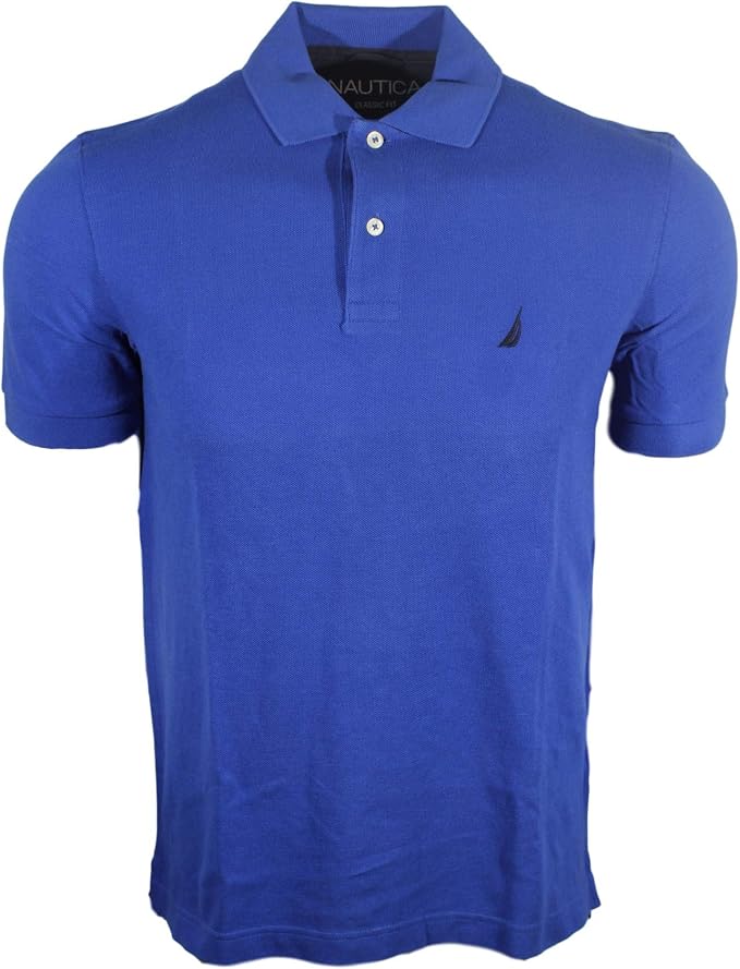 NAUTICA Men's Classic Fit Deck Polo