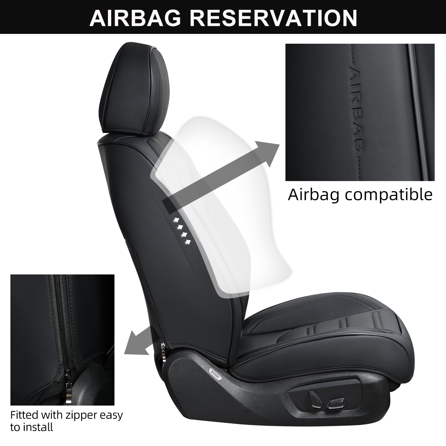 Aazon.co: Uoheiikl 2 Front Seat Covers For Lexus SC430 2002-2010,Leather Car Seat Cover Fit