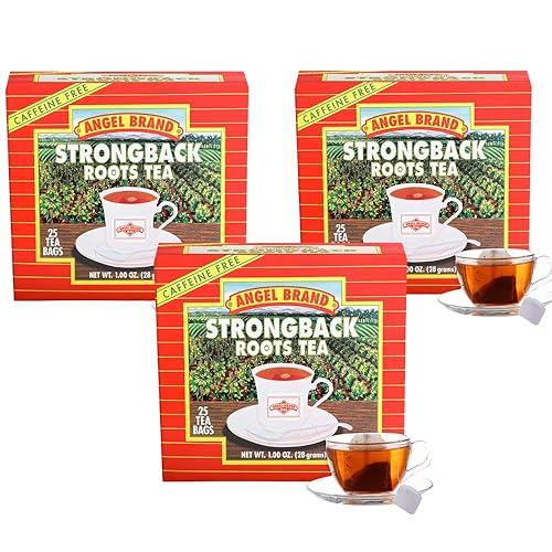 Miniatura 16 de Angel Brand Bolsas de té de acedera, 25 unidades, paquete de 3, té de flores de hibisco para un sabor refrescante