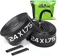 Vista 16 de Juego de 2 cámaras para bicicleta de 12"/14"/16"/18"/ 20"/ 22"/24"/ 26"/27.5"/28"/29" x1.75/1.95/2.10/2.125 con 2 palancas para neumáticos