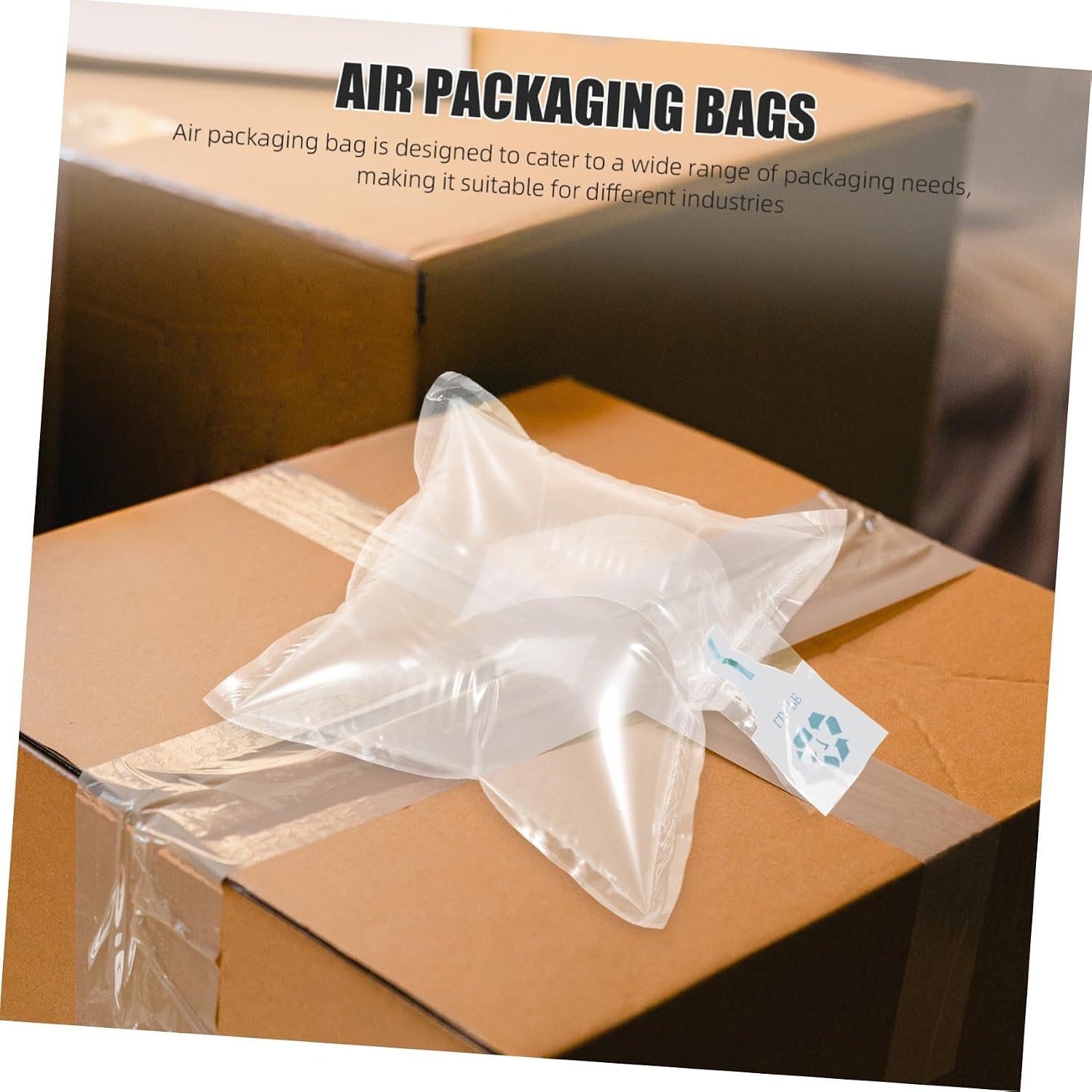 100pcs Inflatable Air Packaging Bags for Shock Protection Filling