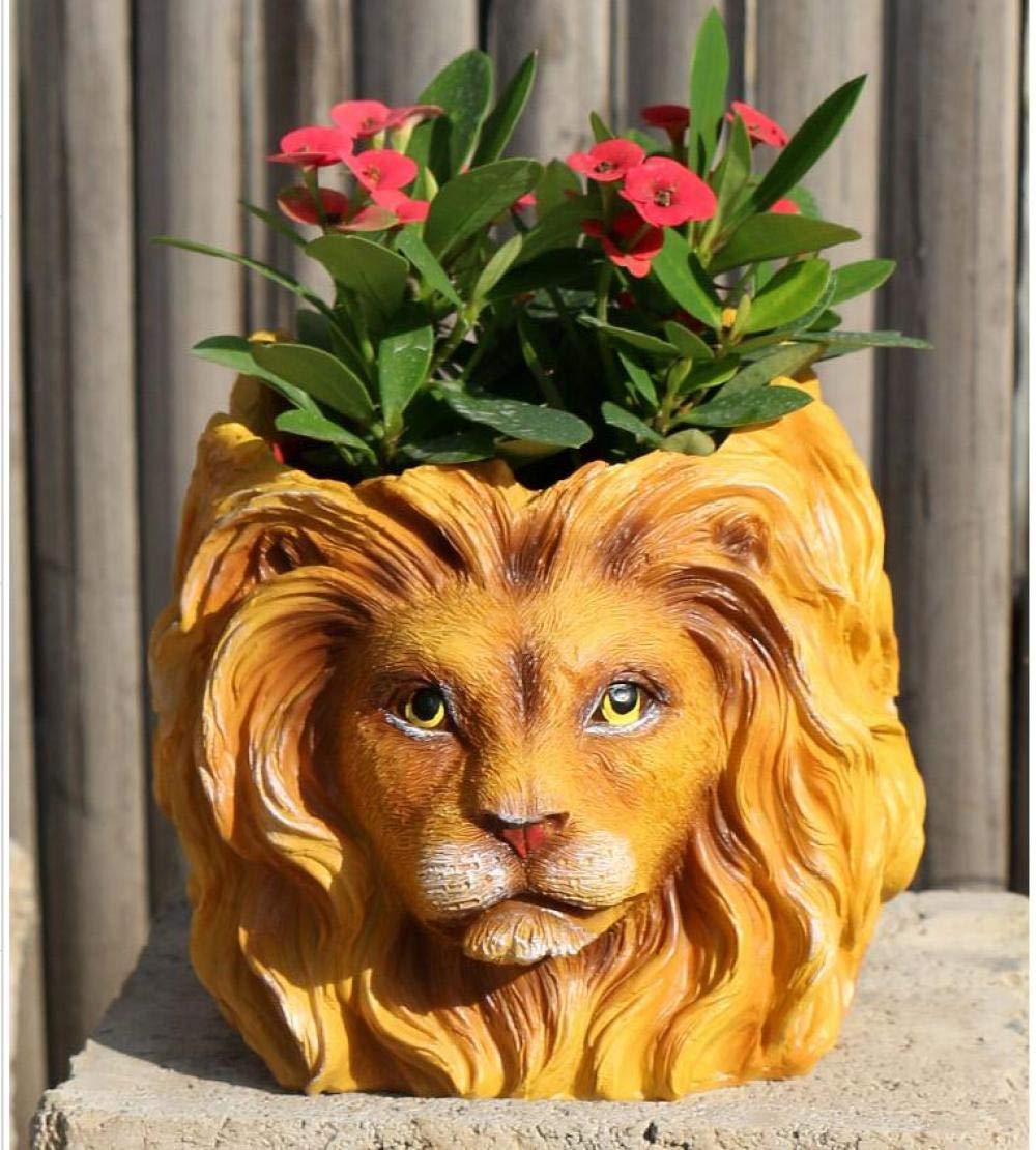 Sculptures pour la maison et figurines d'animaux en résine pour déco jardin