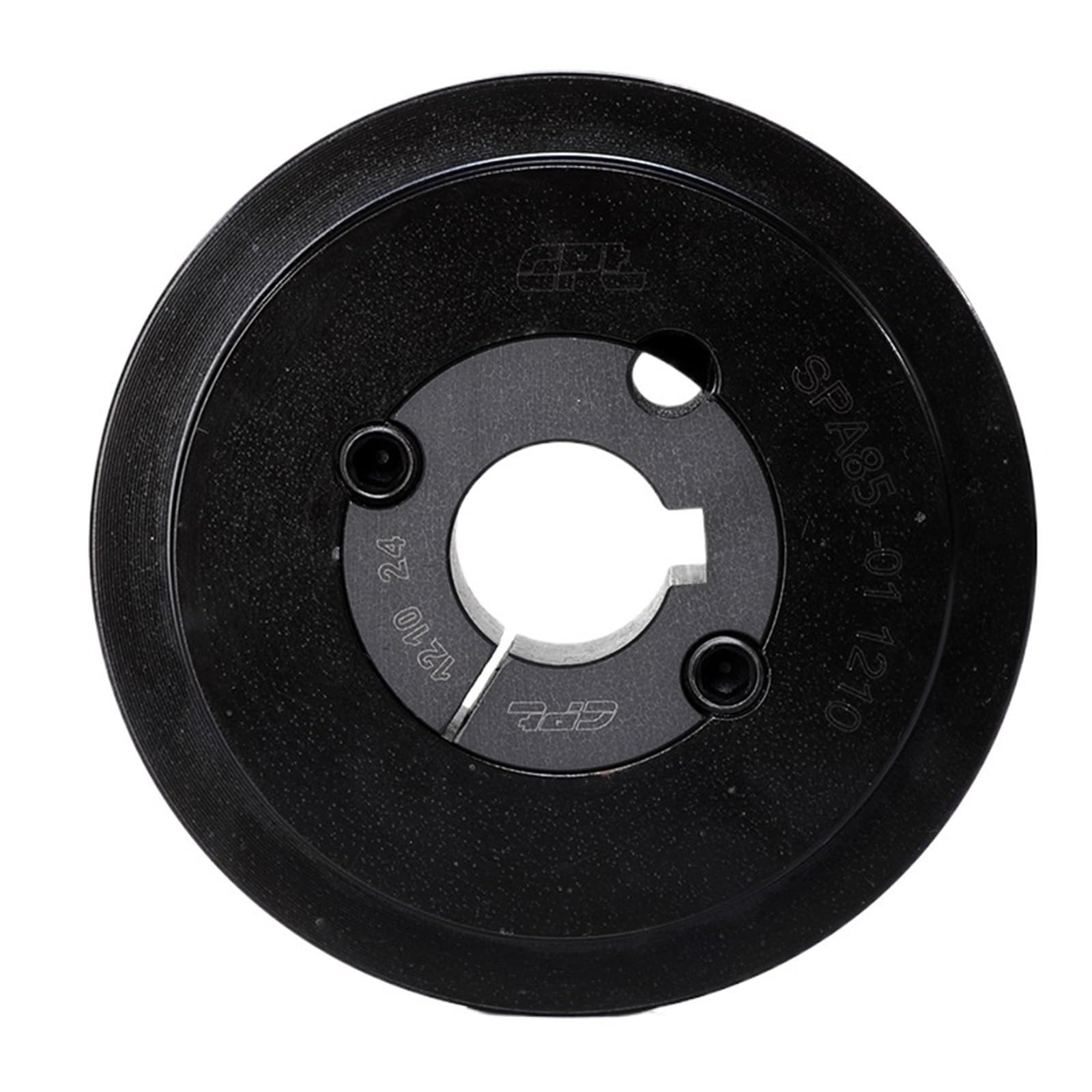 Polea de correa trapezoidal CPT SPA de ranura única, diámetro exterior de 90,5 mm, diámetro de paso de 85 mm, buje 1210, SPA85-01-1210(19mm)