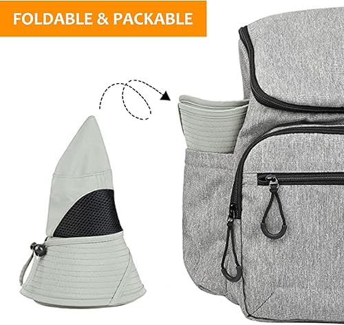 Miniatura 5 de Surblue Sombrero de sol para mujereshombres, sombrero de pesca con protección UV UPF 50+ sombrero de pescador de ala ancha