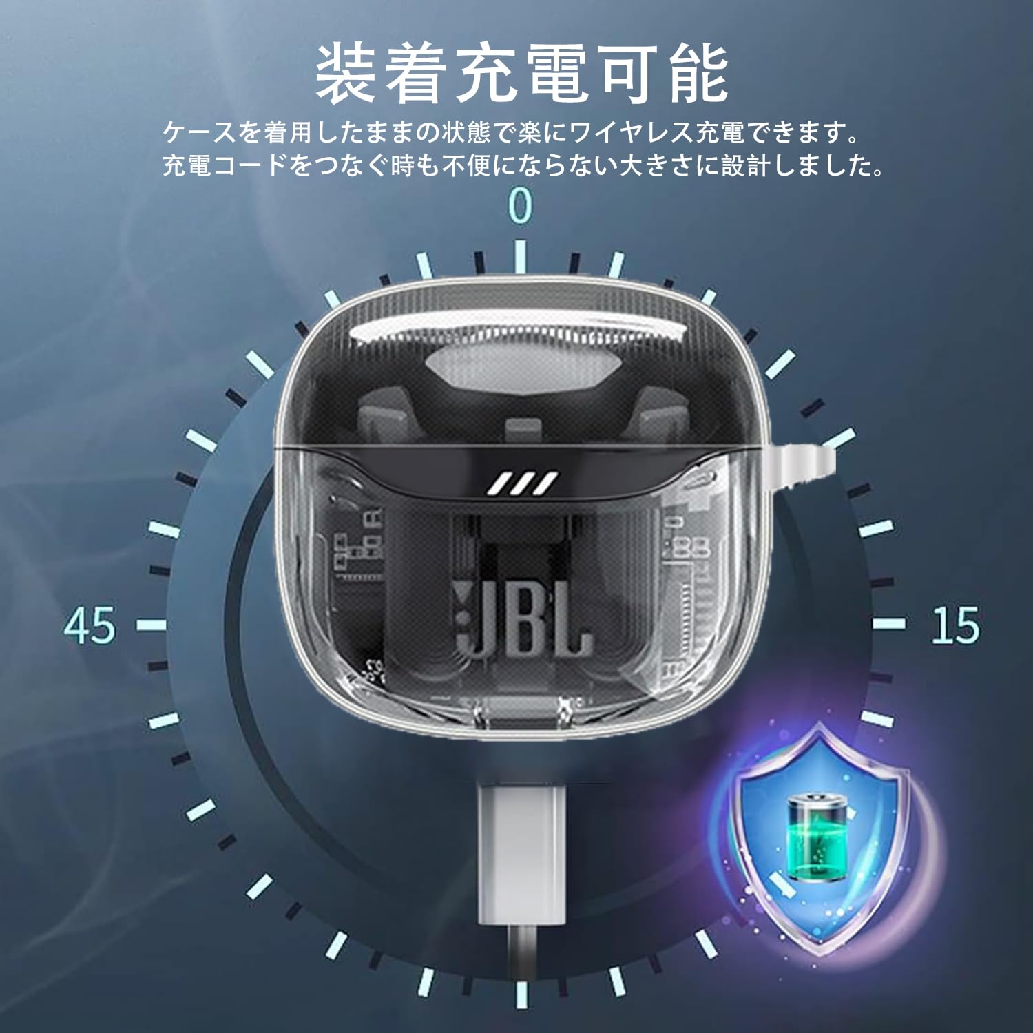 JBL TUNE FLEX 2 ワイヤレスイヤホン　ケース付き Amazon | For JBL TUNE FLEX 2 用 ケース 保護ケース カバー 【KONXISA