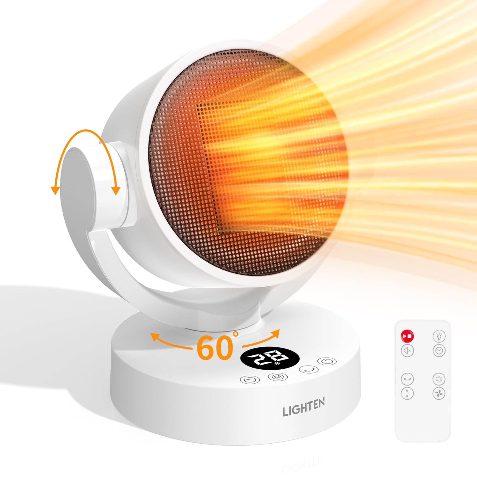 Amazon | 【NEXTe PLUS】セラミックヒーター 小型 電気