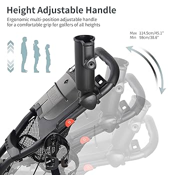 ゴルフカート 4輪　CaddyTek CaddyTek Caddycruiser One Version 8-One-Click Folding 4