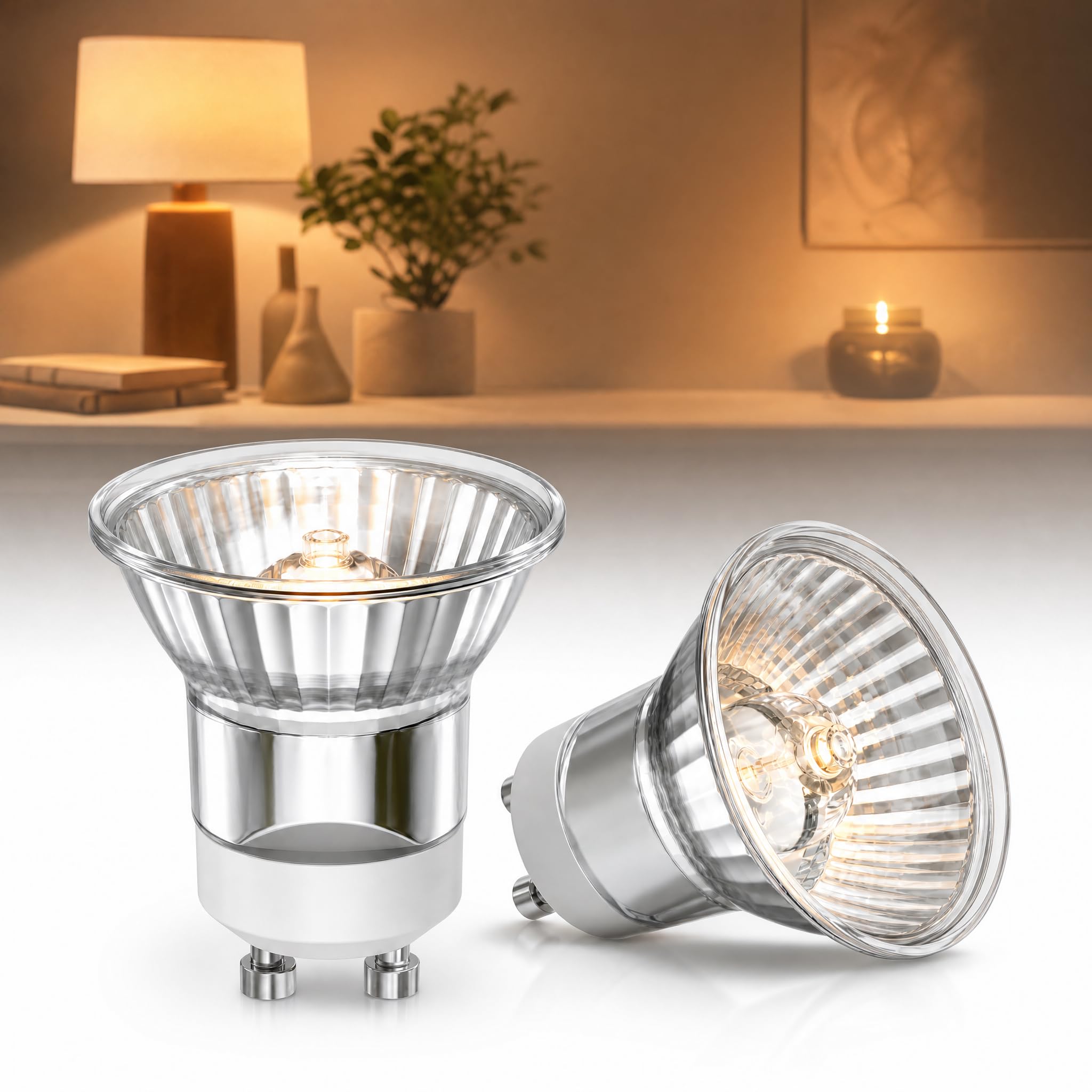 Pluvikon MR11 GU10 Mini Lava Lamp Replacement Bulb 35W 360lm 2 Pack