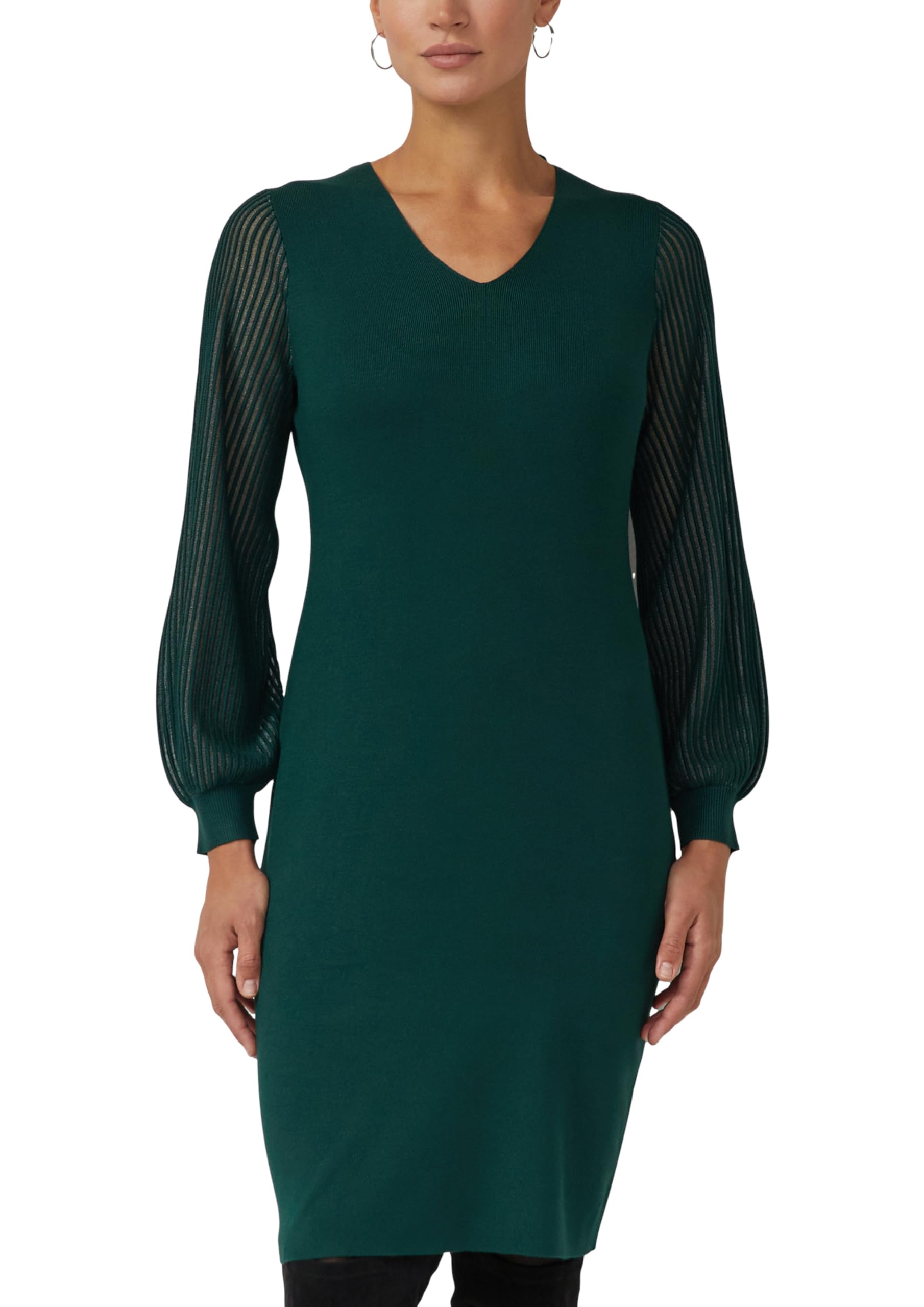 s.Oliver BLACK LABEL Fine Knit Long Sleeve Dress, 6934, 10