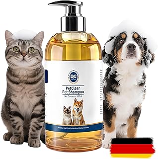 KAILE FREE STYLE Hundeshampoo rückfettendes Shampoo für alle Hunde- und Katzenrassen lindert juckende Haut, pflegt und nährt das Fell und Macht es weich und glänzend (500ml) product image