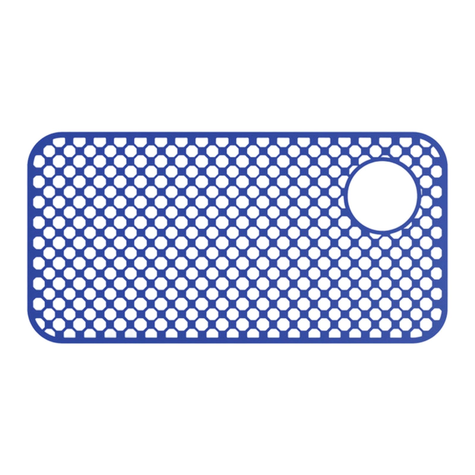 Tapis d'évier de cuisine en silicone antidérapant et drainant