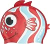 Gorro de Natación de Silicona para Niños con Diseños de Animales 3D - Ajuste Cómodo - Protección contra Cloro 1