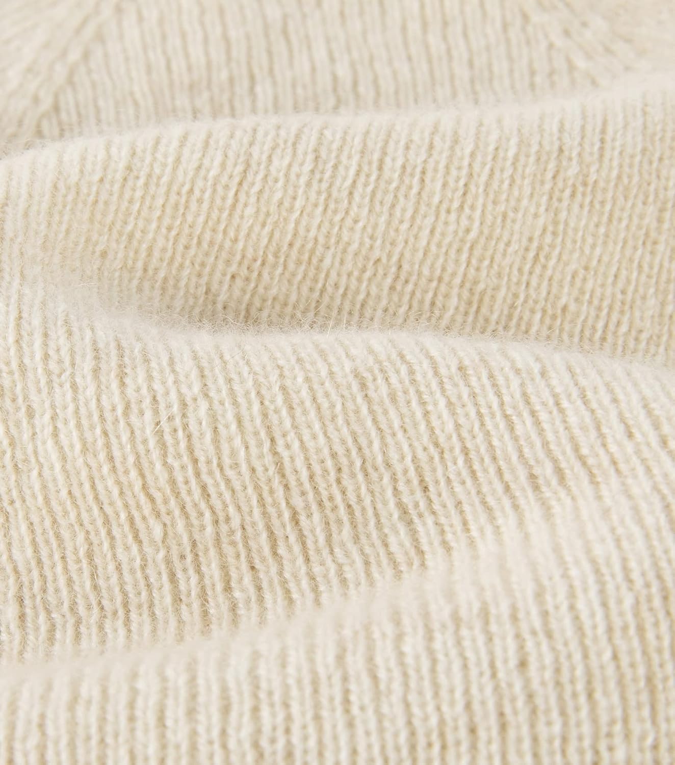 Unisex 100% Pure Cashmere Beanie, Ribbed Cuffed Hat Warm Soft with Gift Box for Women and Men - Image 5