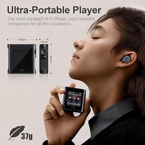 Miniatura 5 de SHANLING Reproductor de MP3 M0s con Bluetooth Hi-Fi Sonido sin pérdidas Reproductor de música Reproductor de audio digital portátil Reproductor DAP