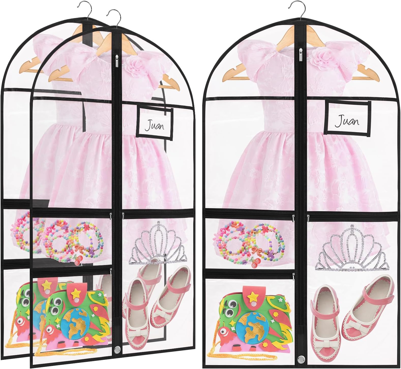 Storex Unbreakable Wall Files, Legal Size, Clear, Pack Of 6 - View #8