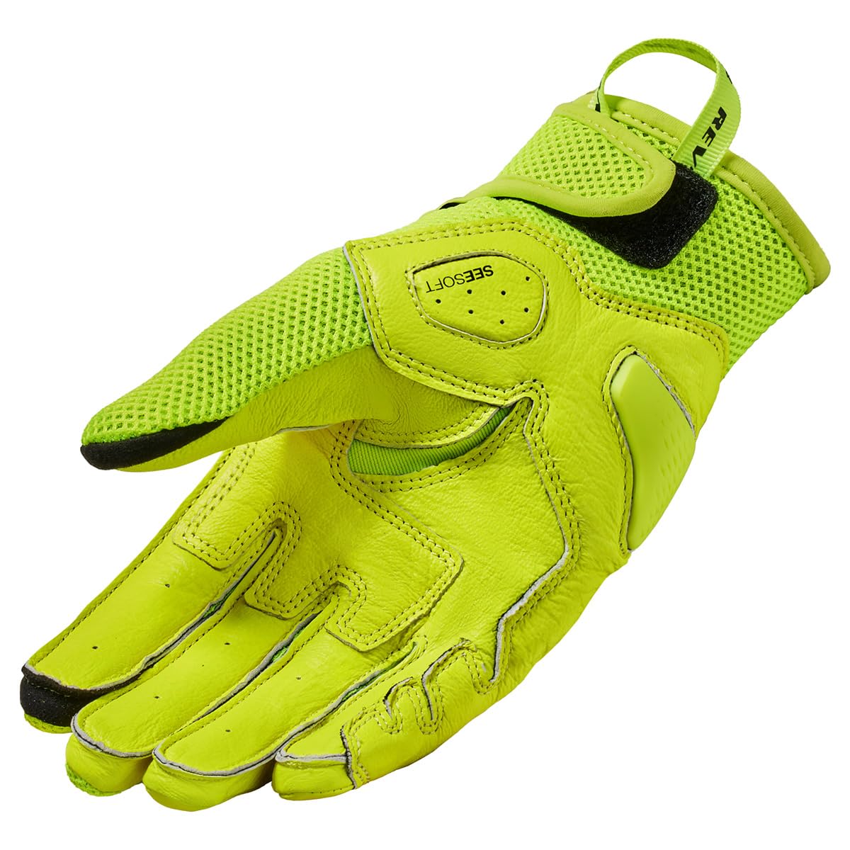 REV'IT! Revit Ritmo Guanti da moto, giallo neon, XL
